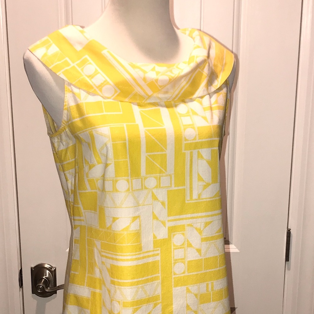 Banana Republic Cotton Yellow Top Size 8